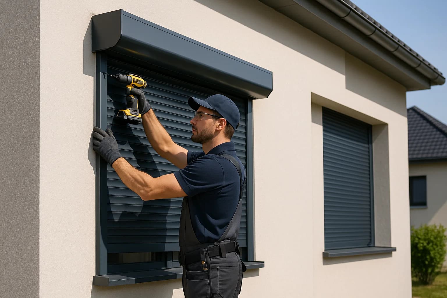 Installation de volets sur une maison en Moselle